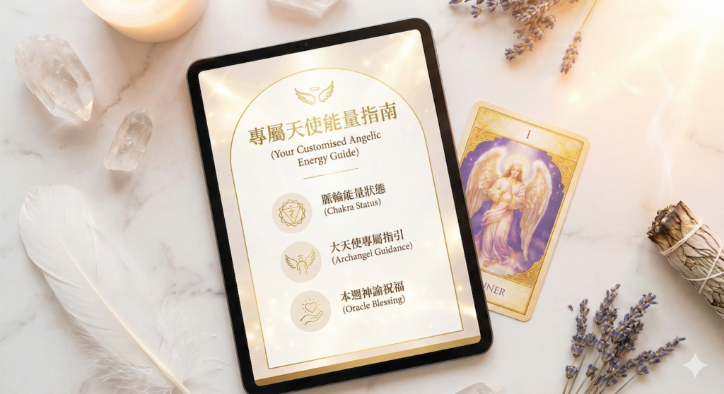 加購這次療癒「專屬天使能量報告 PDF」（加購價 $222）。